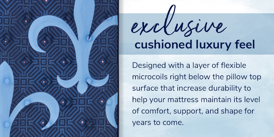 Lux Estate Elite 16 Medium Euro Pillow Top