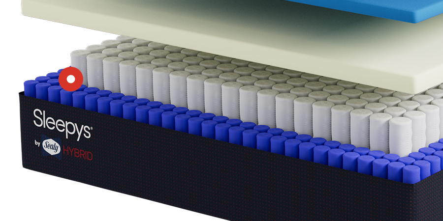 By Sealy Hybrid Medium Mattress