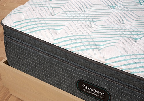 Beautyrest plush deals pillow top pressuresmart