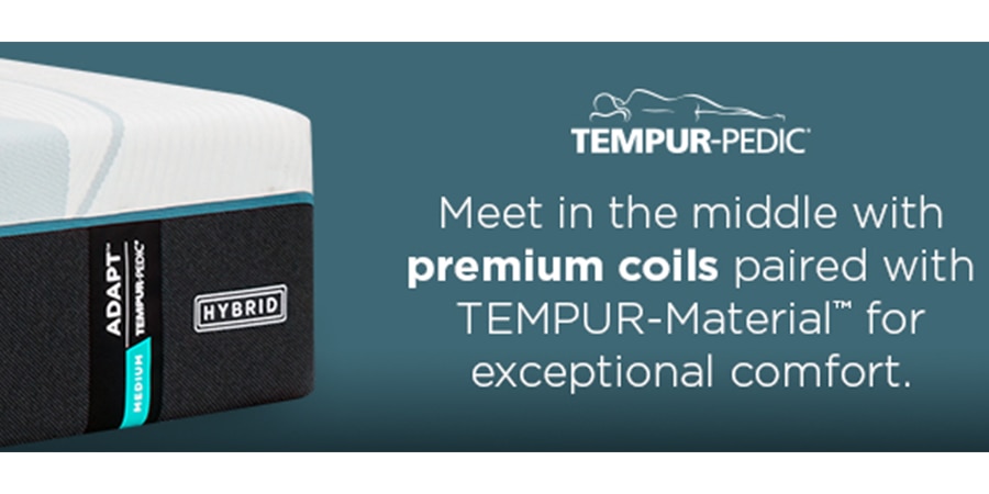 TEMPUR-Adapt® 2.0 Medium Hybrid Mattress