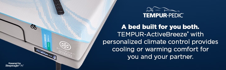 Tempur-Pedic TEMPUR-ActiveBreeze® 13" Medium Hybrid Mattress