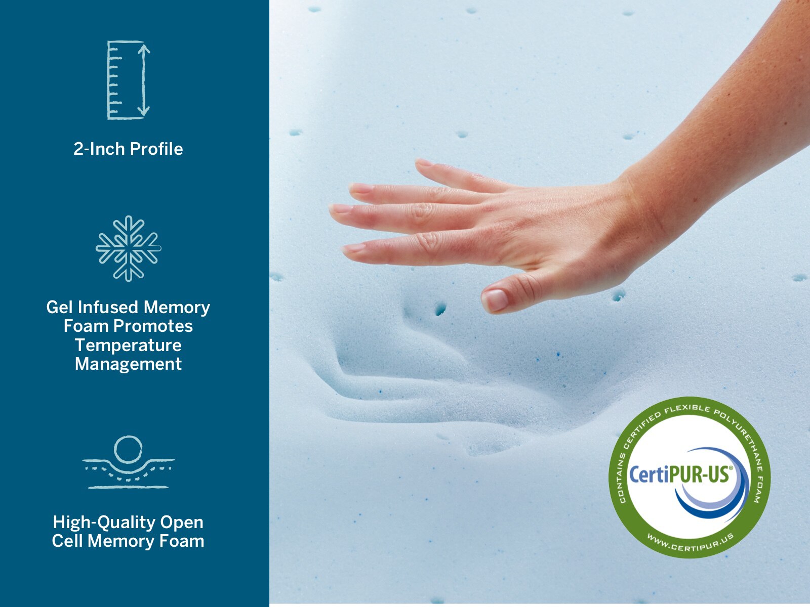 lucid 2 gel memory foam mattress topper review