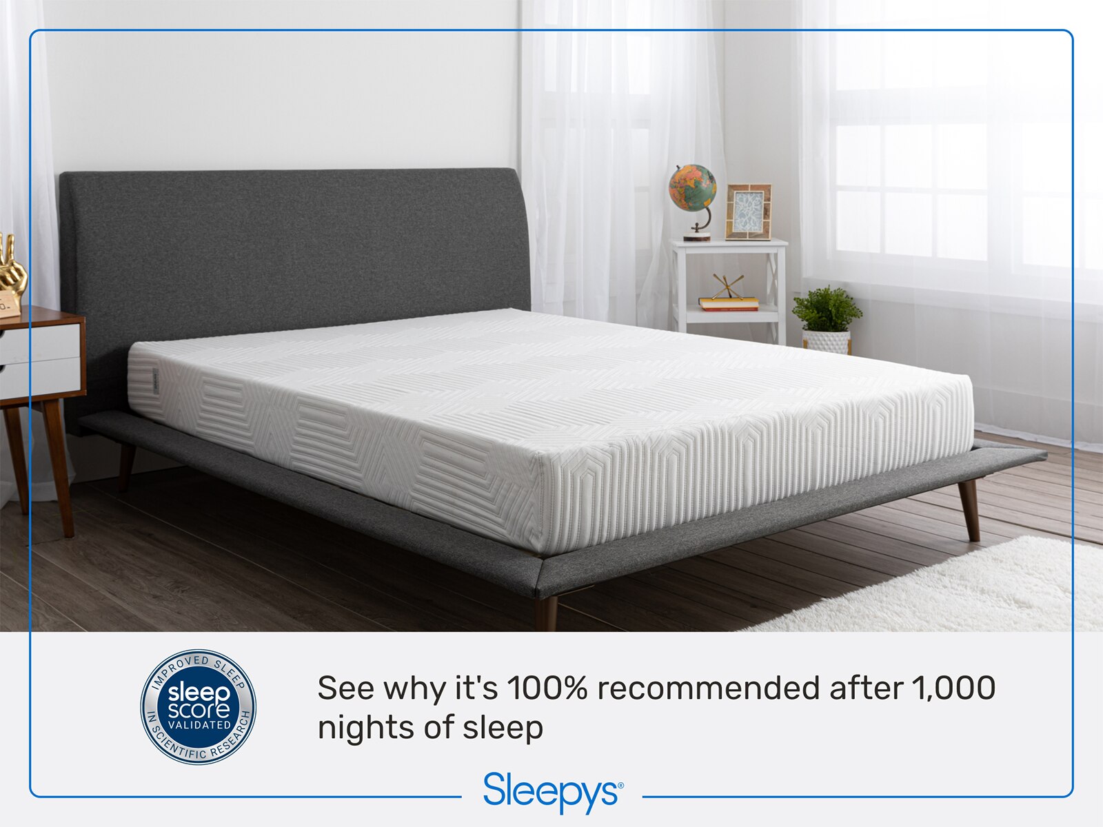 sleepy's snug 8 firm memory foam mattress
