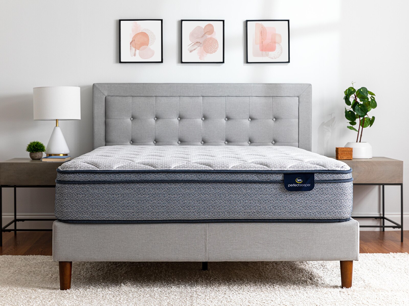 serta perfect sleeper icollection milford queen plush mattress