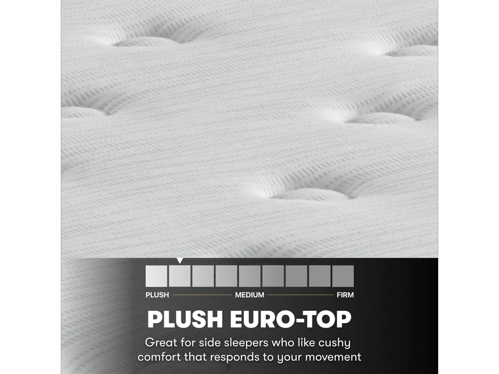 beautyrest halborn 12'' plush euro top mattress- full