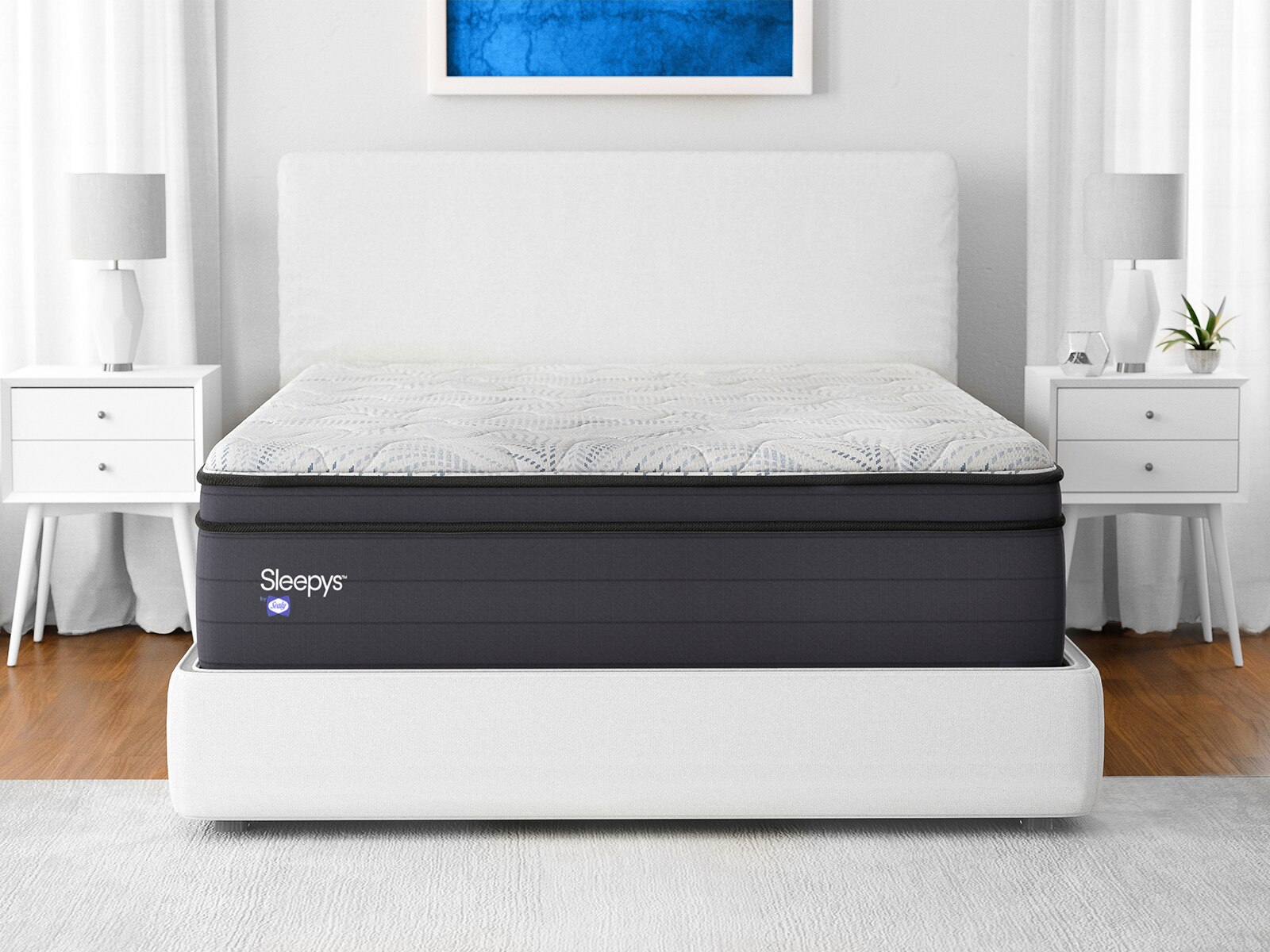sealy springfree euro top foam mattress