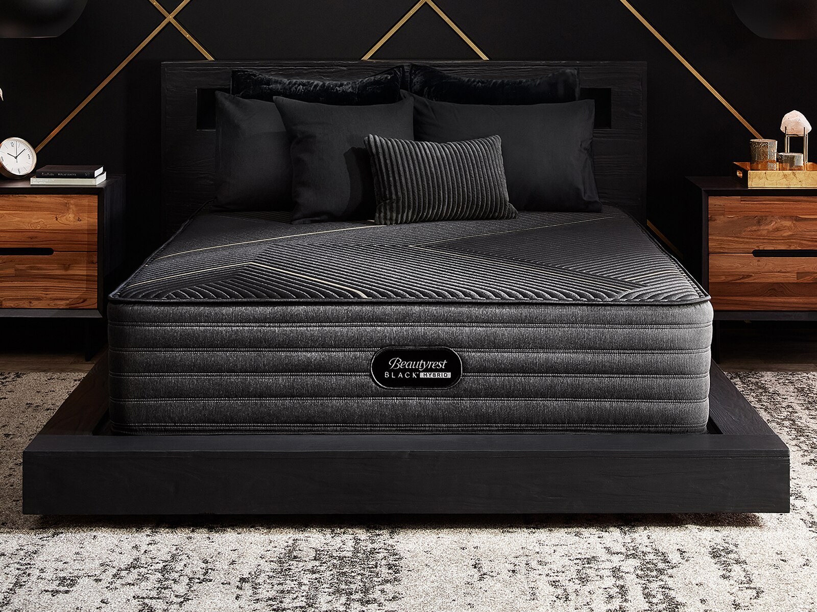 beautyrest black hybrid kx-class firm mattress
