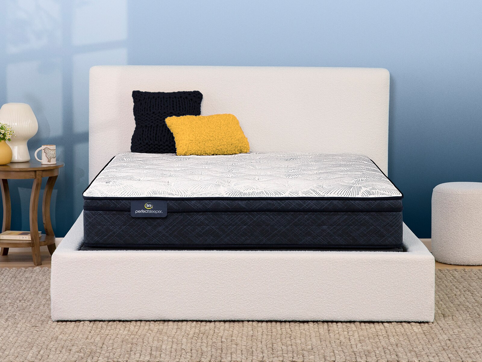serta perfect sleeper harlington plush full eurotop mattress