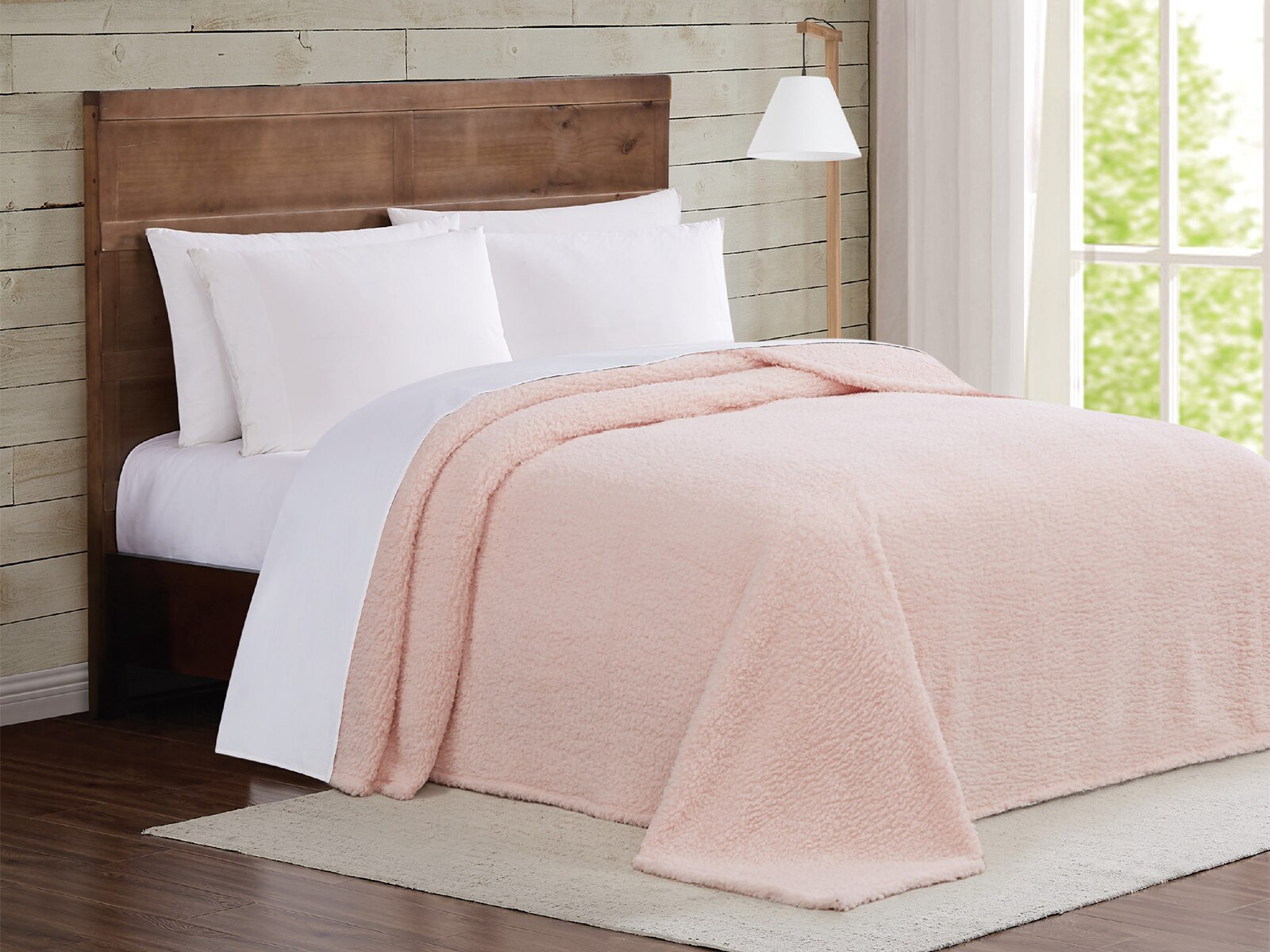 Northeast delicate cozy sherpa blanket
