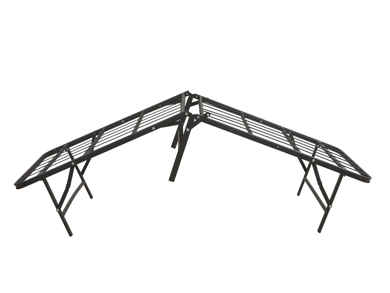 Mattress Firm Deluxe Raised Metal Platform Frame (Easy Assembly