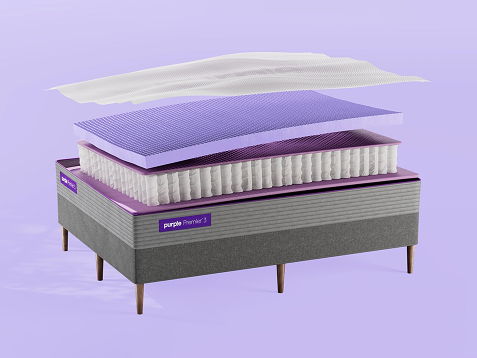 purple3 mattress king prime