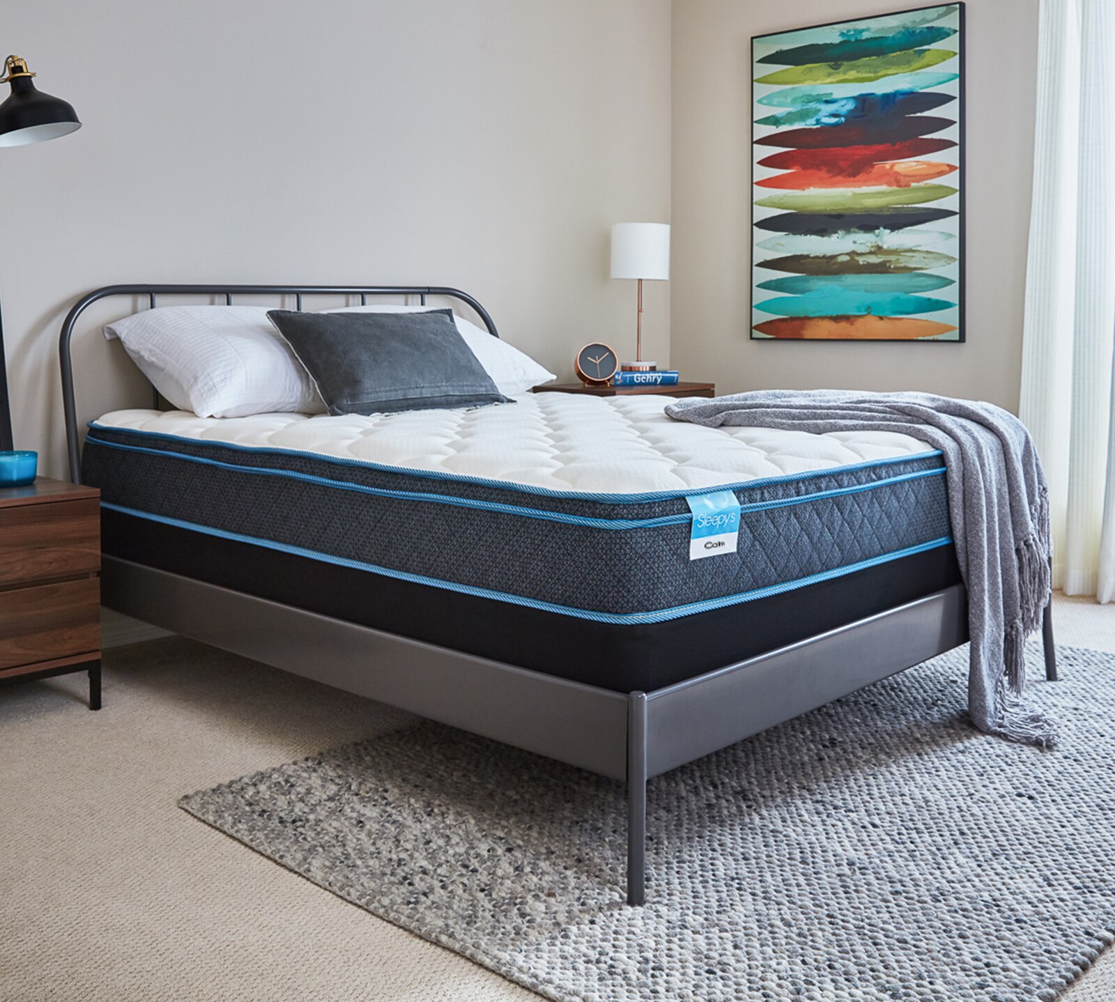 Sleepy's Calm 9" Medium Euro Top Memory Foam Mattress Mattress Firm