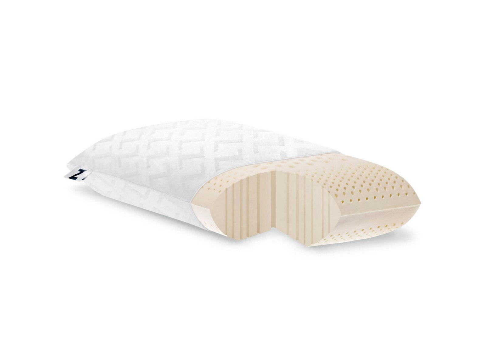 Malouf Zoned Talalay Latex Pillow Mattress Firm