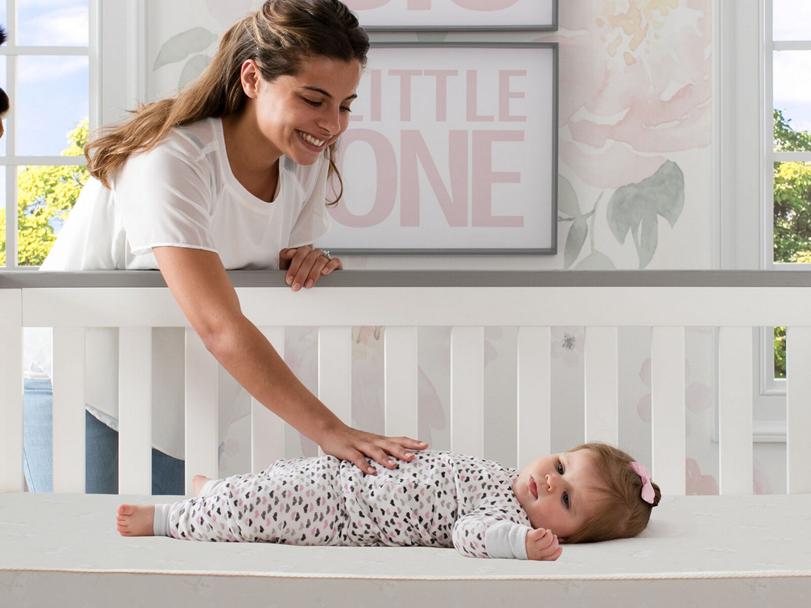 sertapedic crib and toddler mattress honey mist