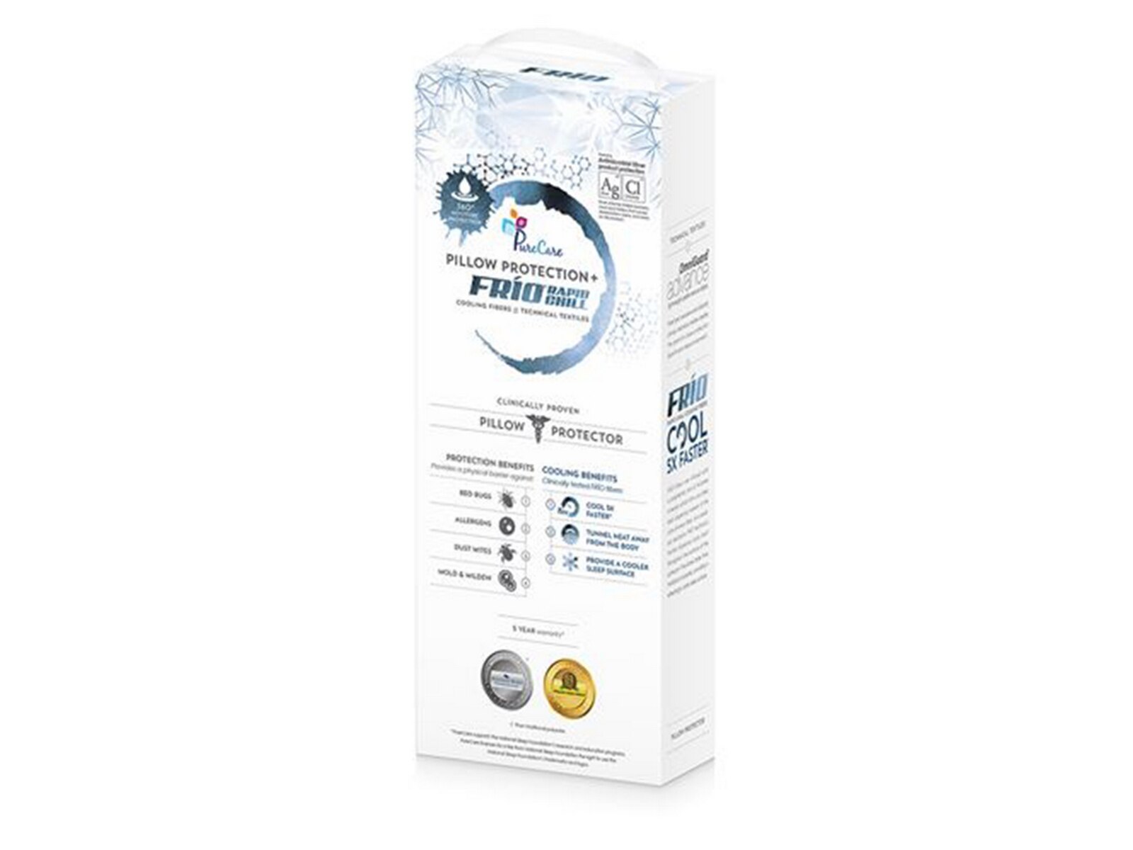 purecare frio mattress protector msds