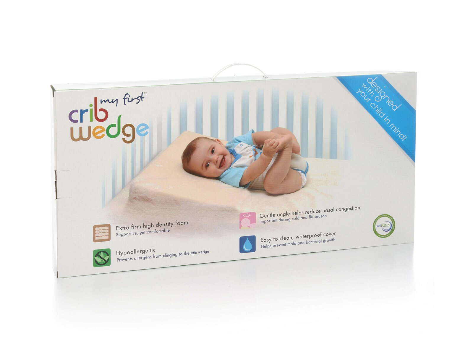 crib mattress angle wedge