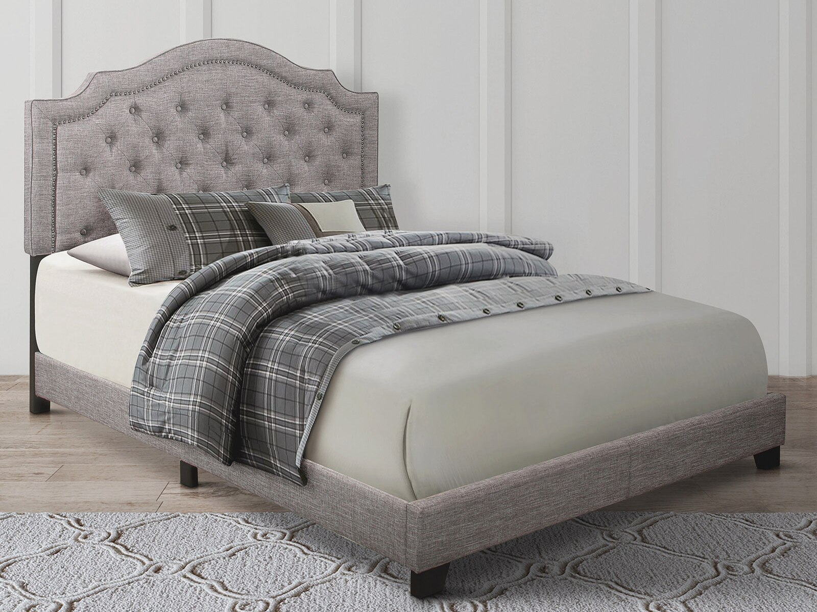 Modern Upholstered Platform Beds For Apartments
