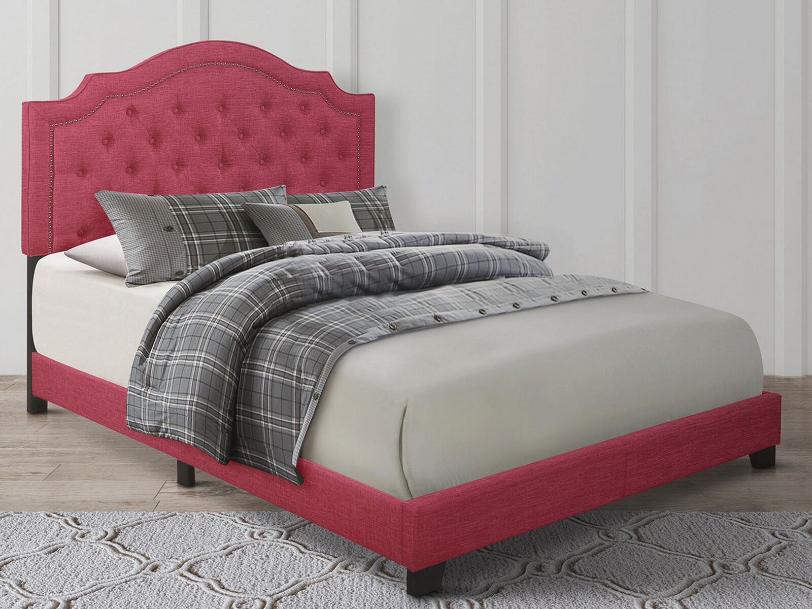 Upholstered Beds With Slats