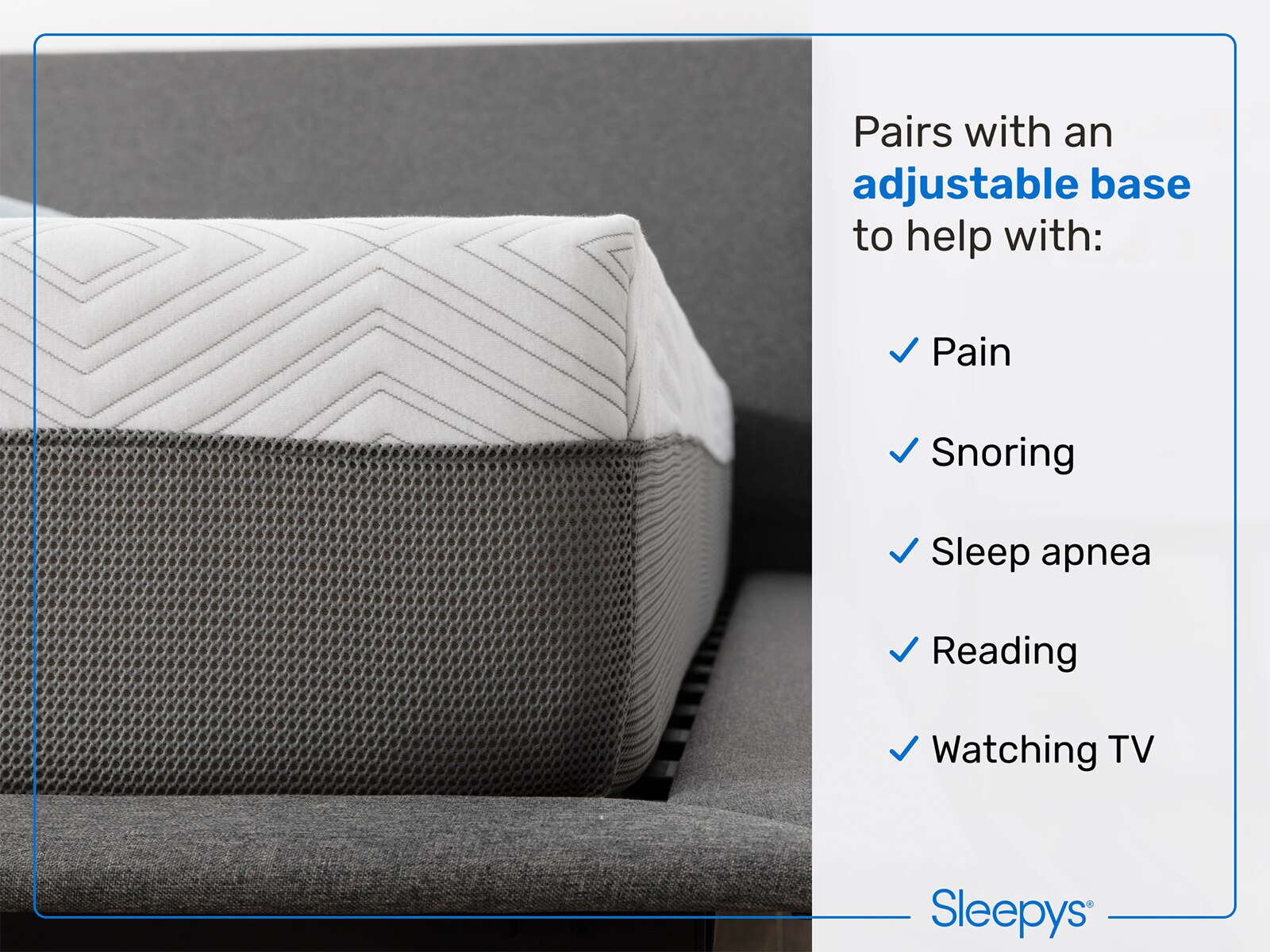 Sleepy's Doze 10" Medium Memory Foam Mattress