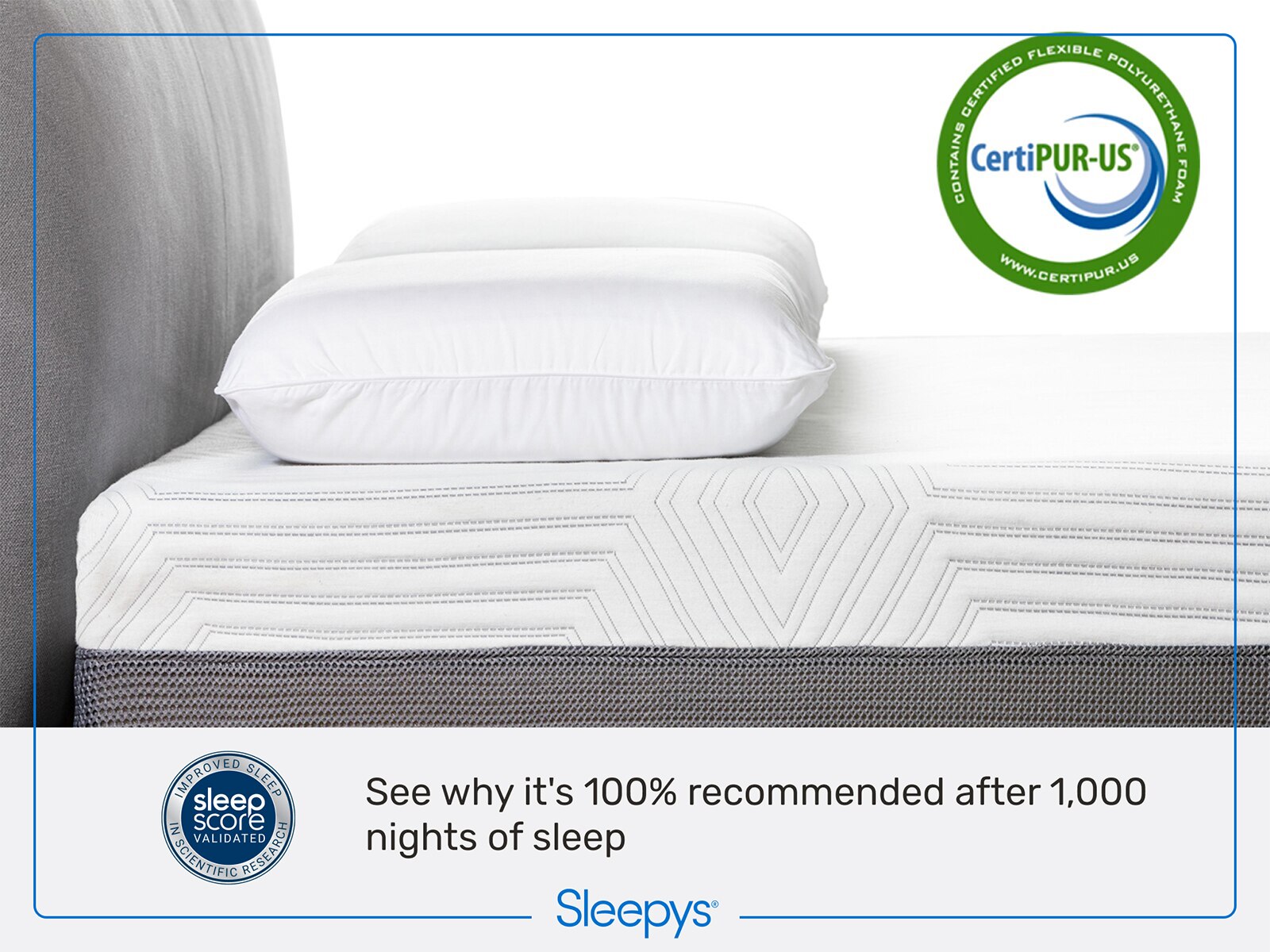 Sleepy's Doze 10" Medium Memory Foam Mattress