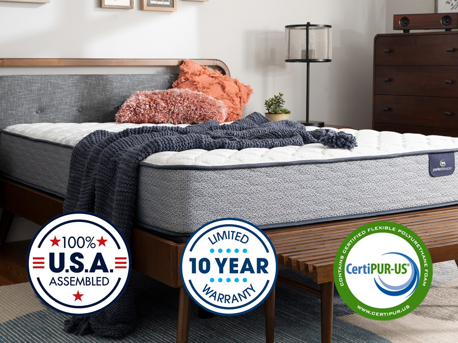 Serta Perfect Sleeper® Elkins II 10" Firm Mattress Mattress Firm