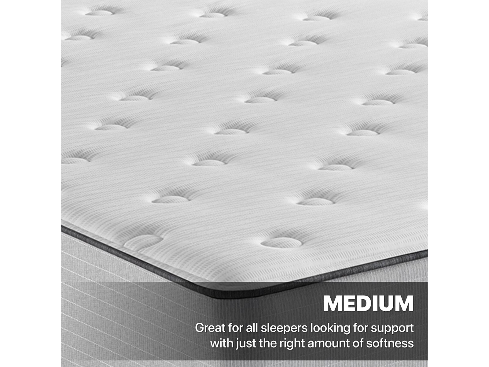 Beautyrest BR800 12" Medium Mattress Mattress Firm