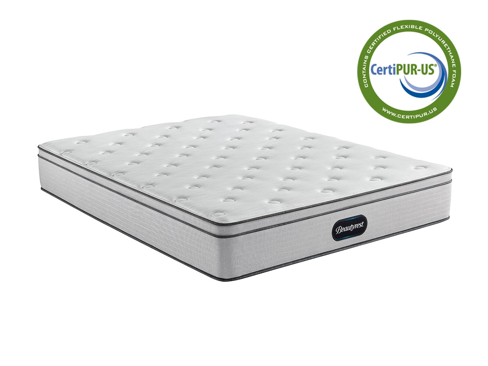 Beautyrest BR800 12" Plush Euro Top Mattress Mattress Firm