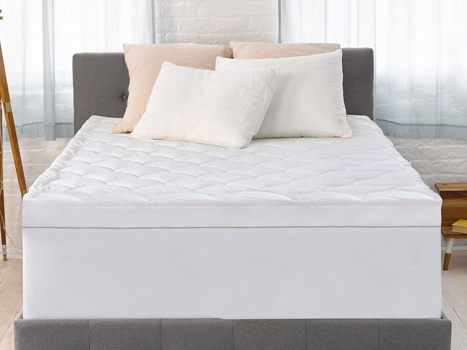 Serta memory deals foam mattress topper