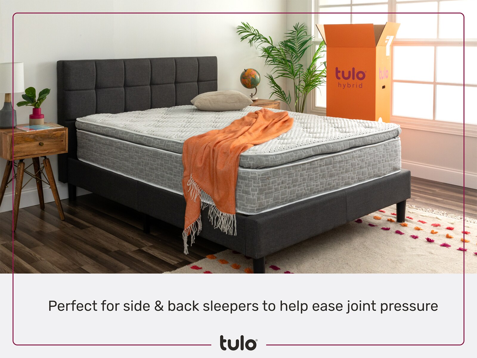 Tulo 12" Plush Cooling Hybrid Mattress Mattress Firm