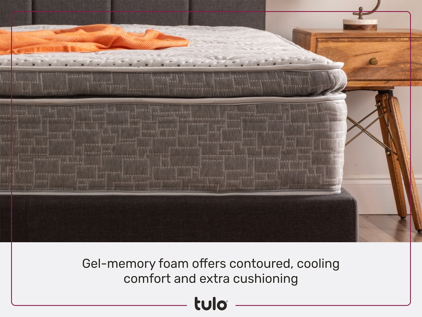 Tulo 12" Plush Cooling Hybrid Mattress Mattress Firm