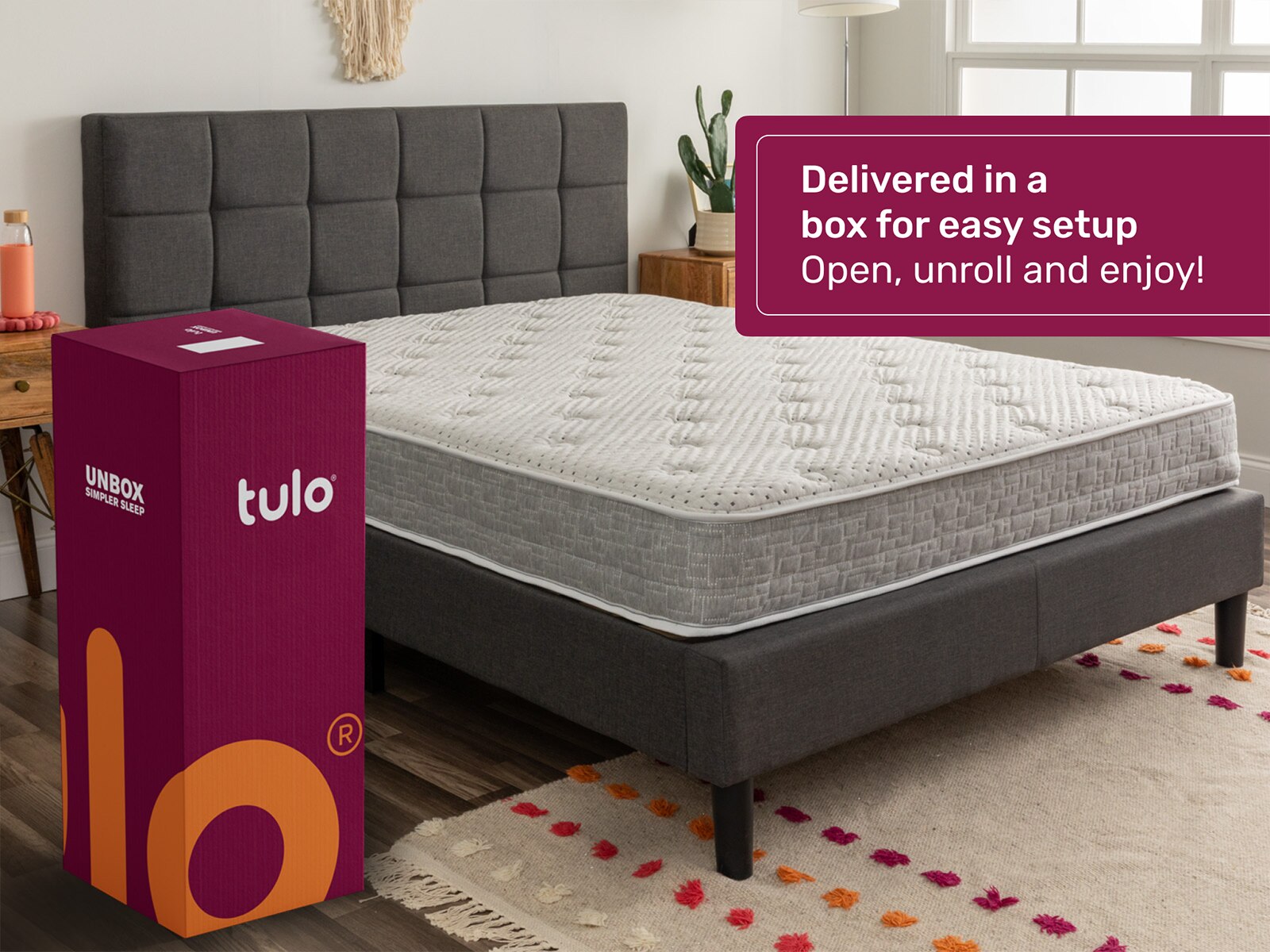 tulo Hybrid 13" Medium Firm Mattress Mattress Firm