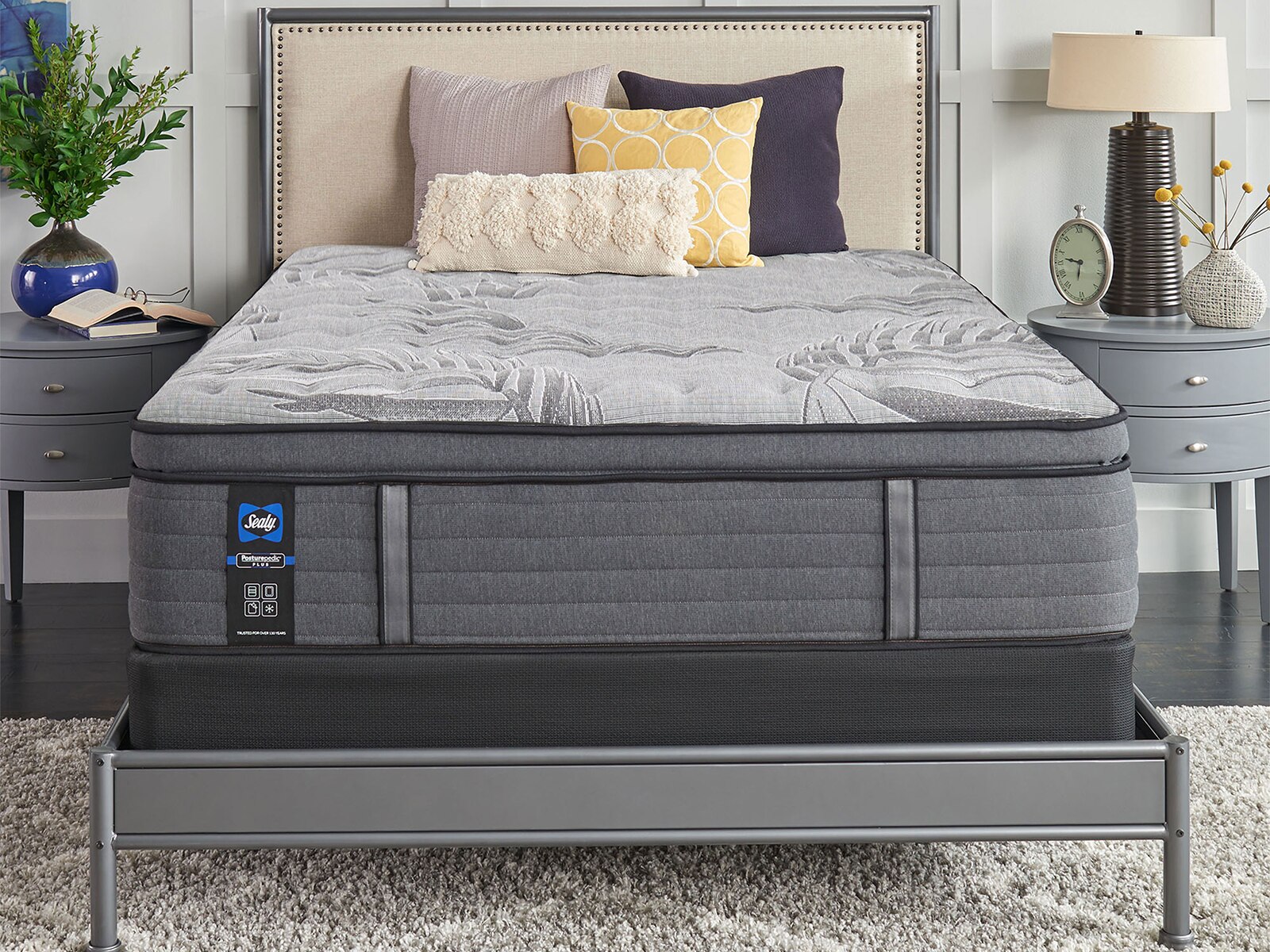 Sealy plush full deals mattress