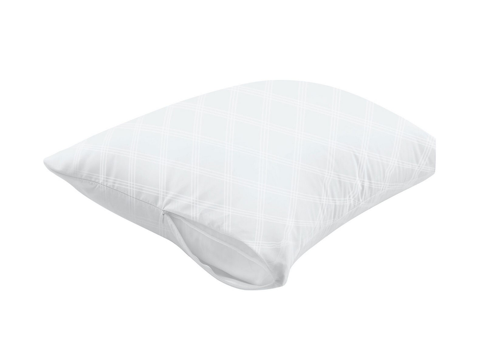 AllerEase Standard/Queen Cotton Pillow Protector in the Pillow Protectors  department at