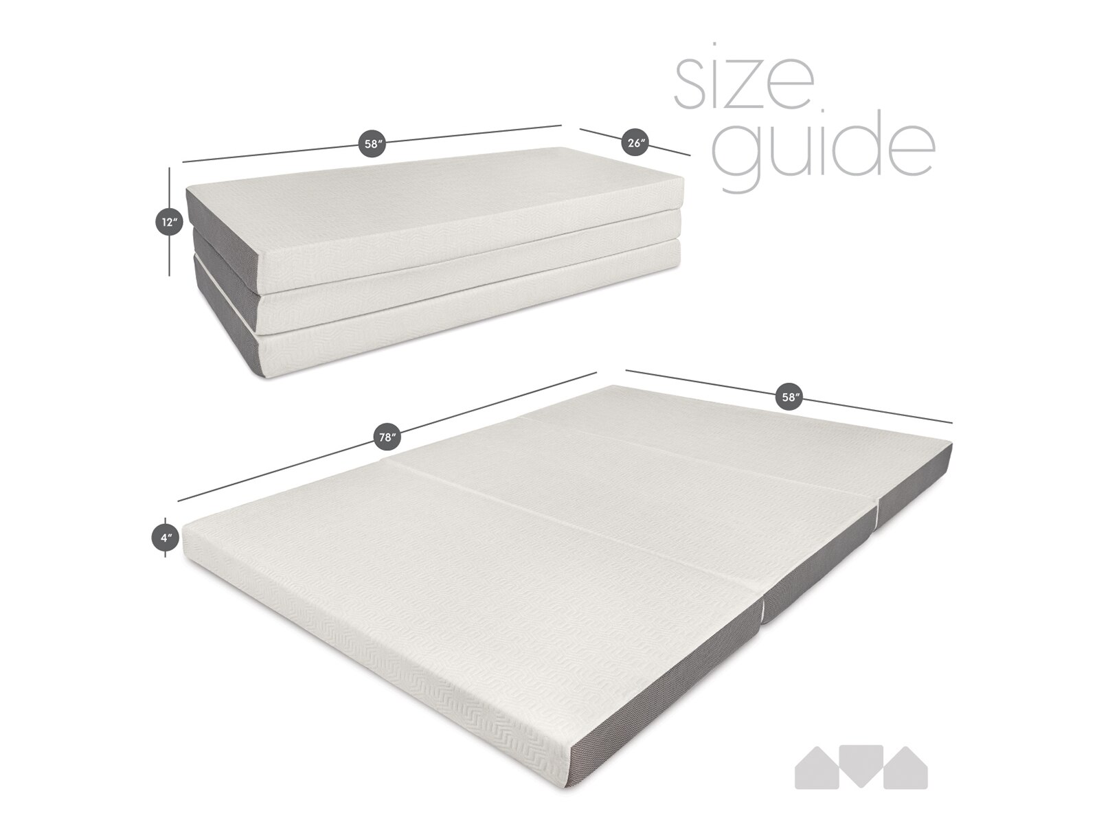 Milliard Trifold 4" Mattress Mattress Firm