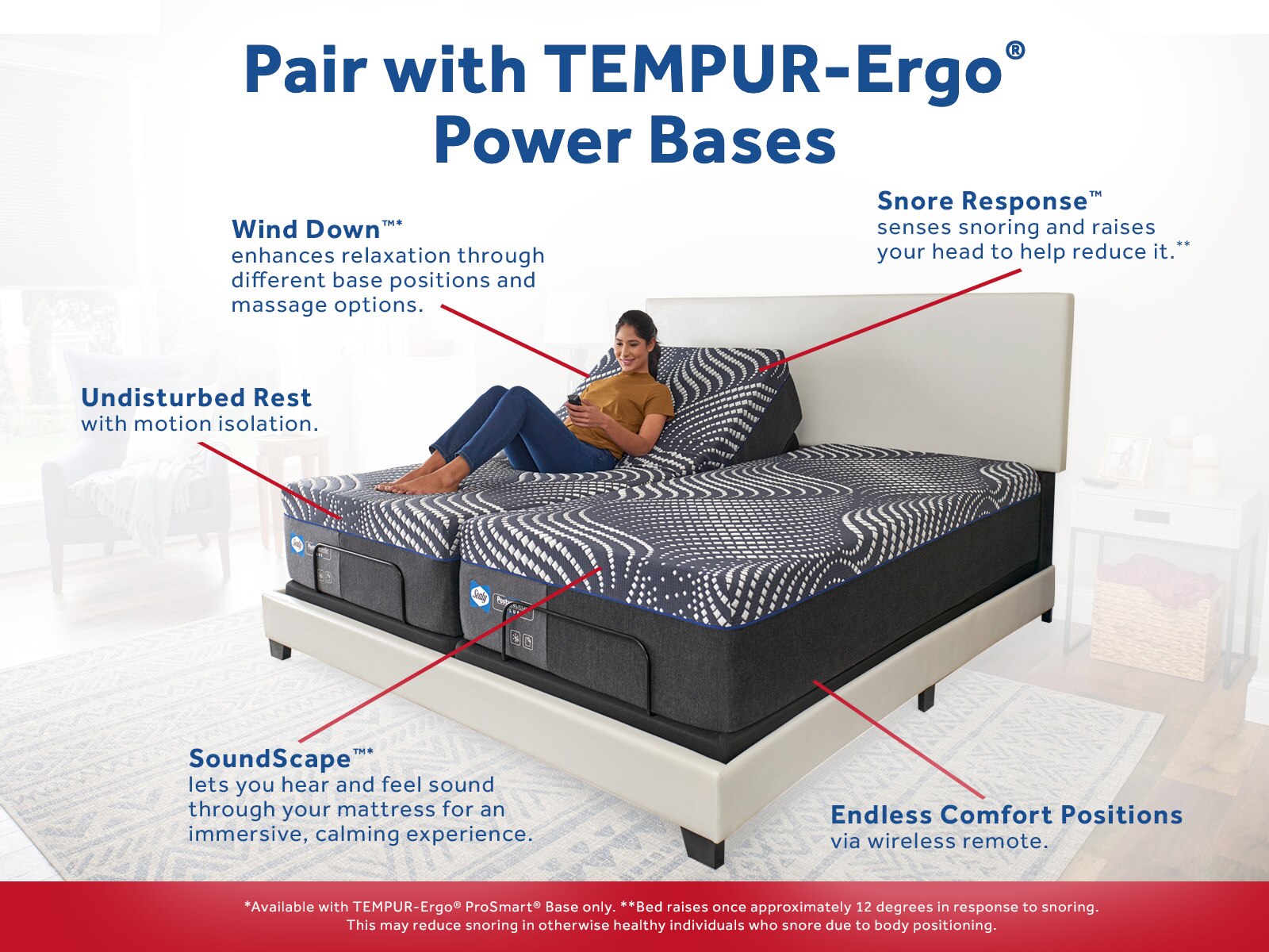 Sealy Posturepedic® Hybrid Norman 12" Medium Mattress Mattress Firm