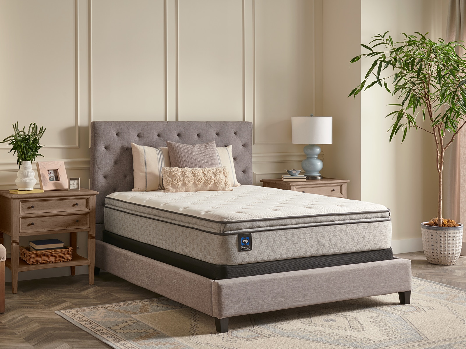 Sealy response winder plush euro top queen on sale mattress