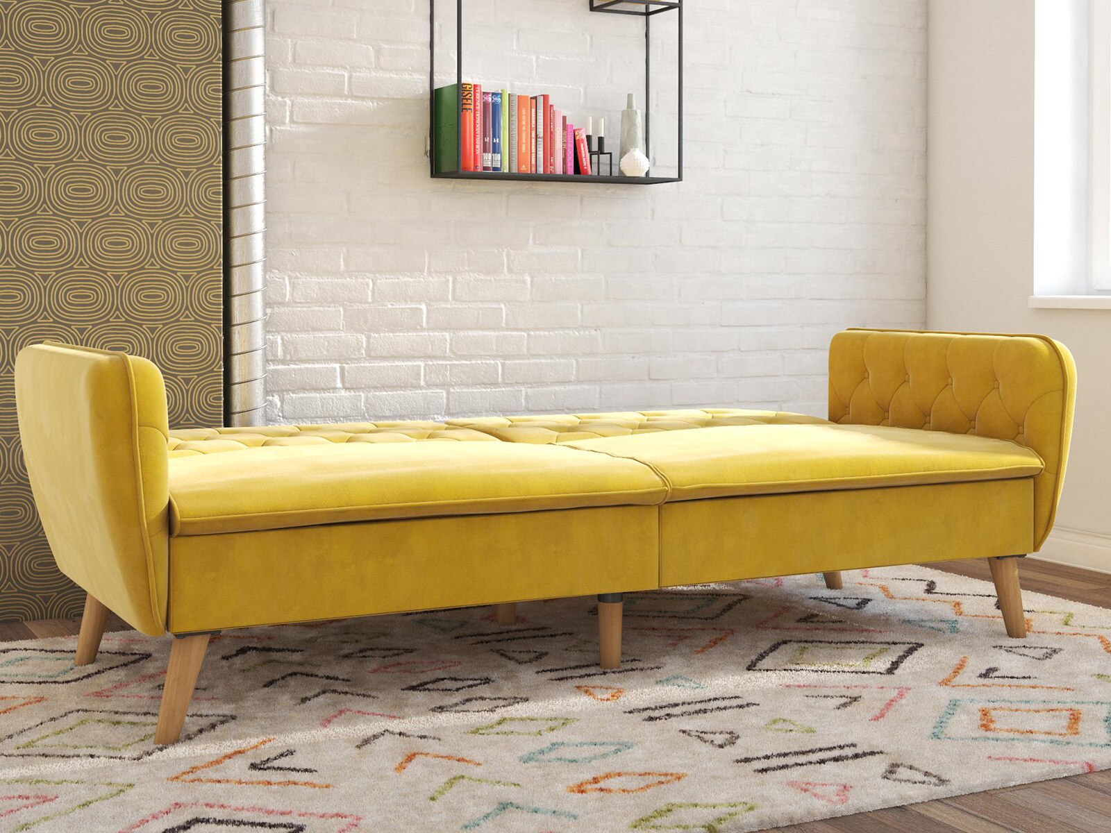 Novogratz Tallulah Memory Foam Futon Mattress Firm