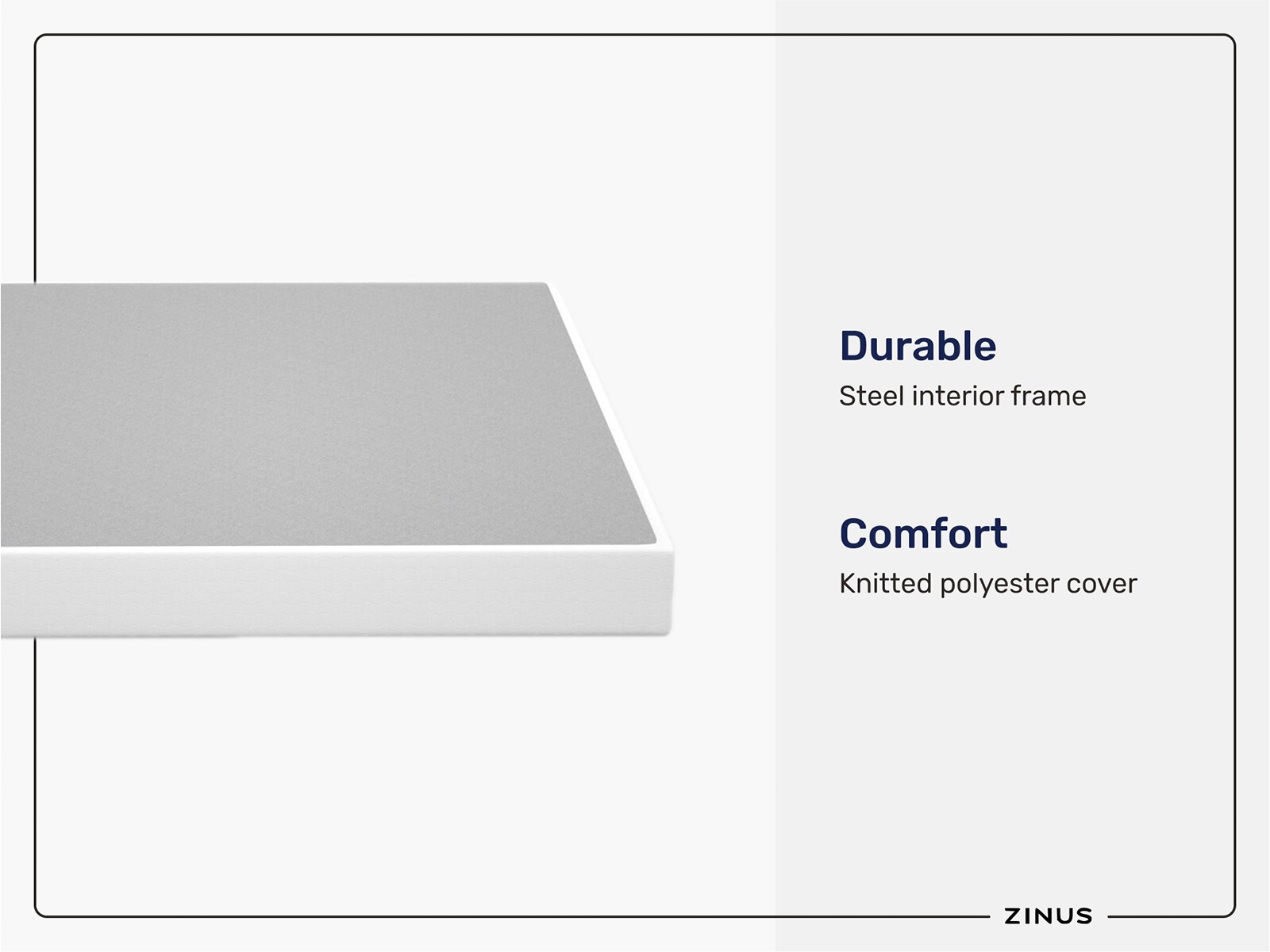 Zinus Metal Smart BoxSpring® Mattress Firm