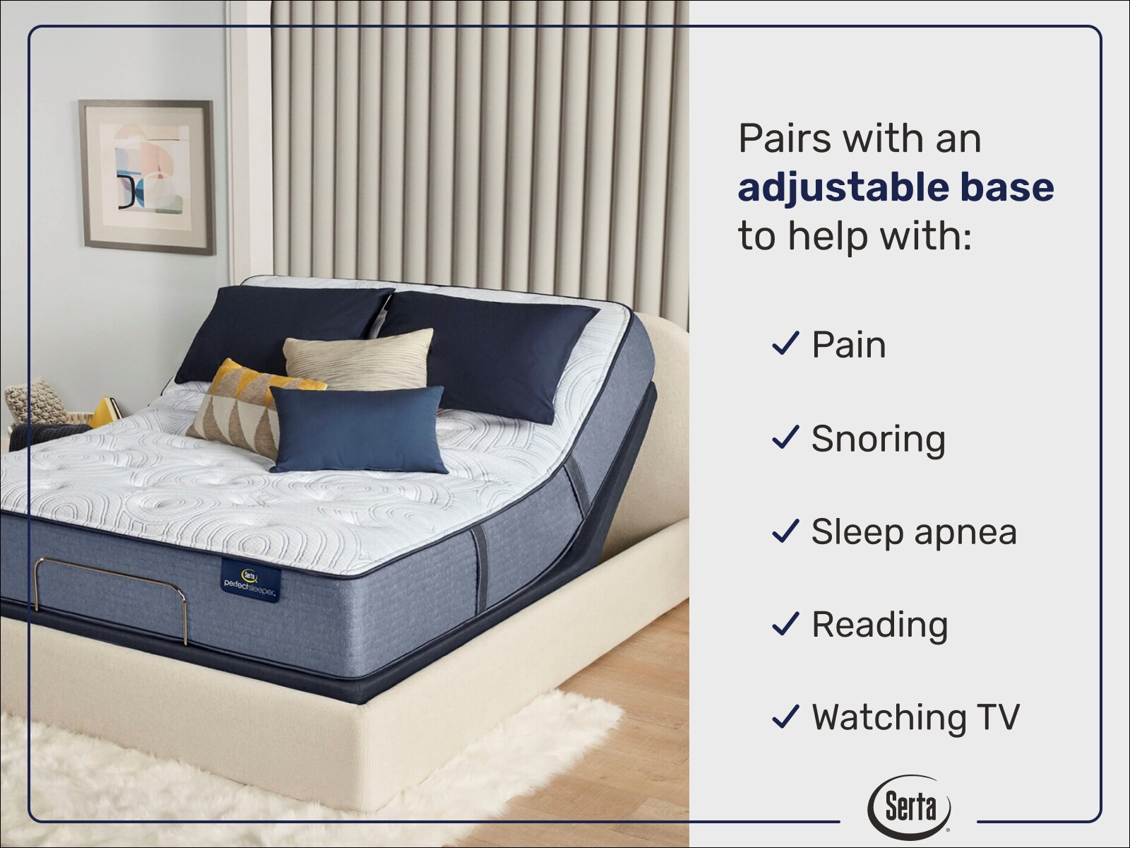 Serta Perfect Sleeper® Sapphire Canyon 14 Plush Mattress Mattress Firm