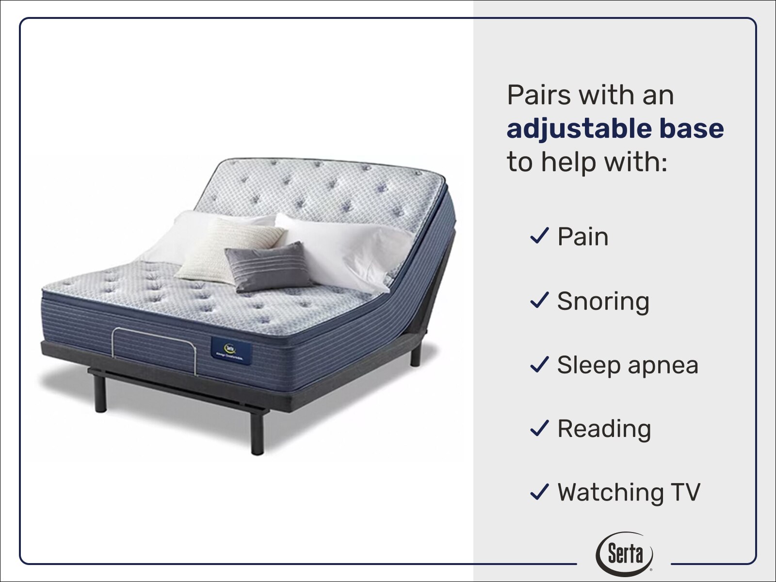 Serta Azure Bay 12” Plush Pillow Top Mattress Mattress Firm