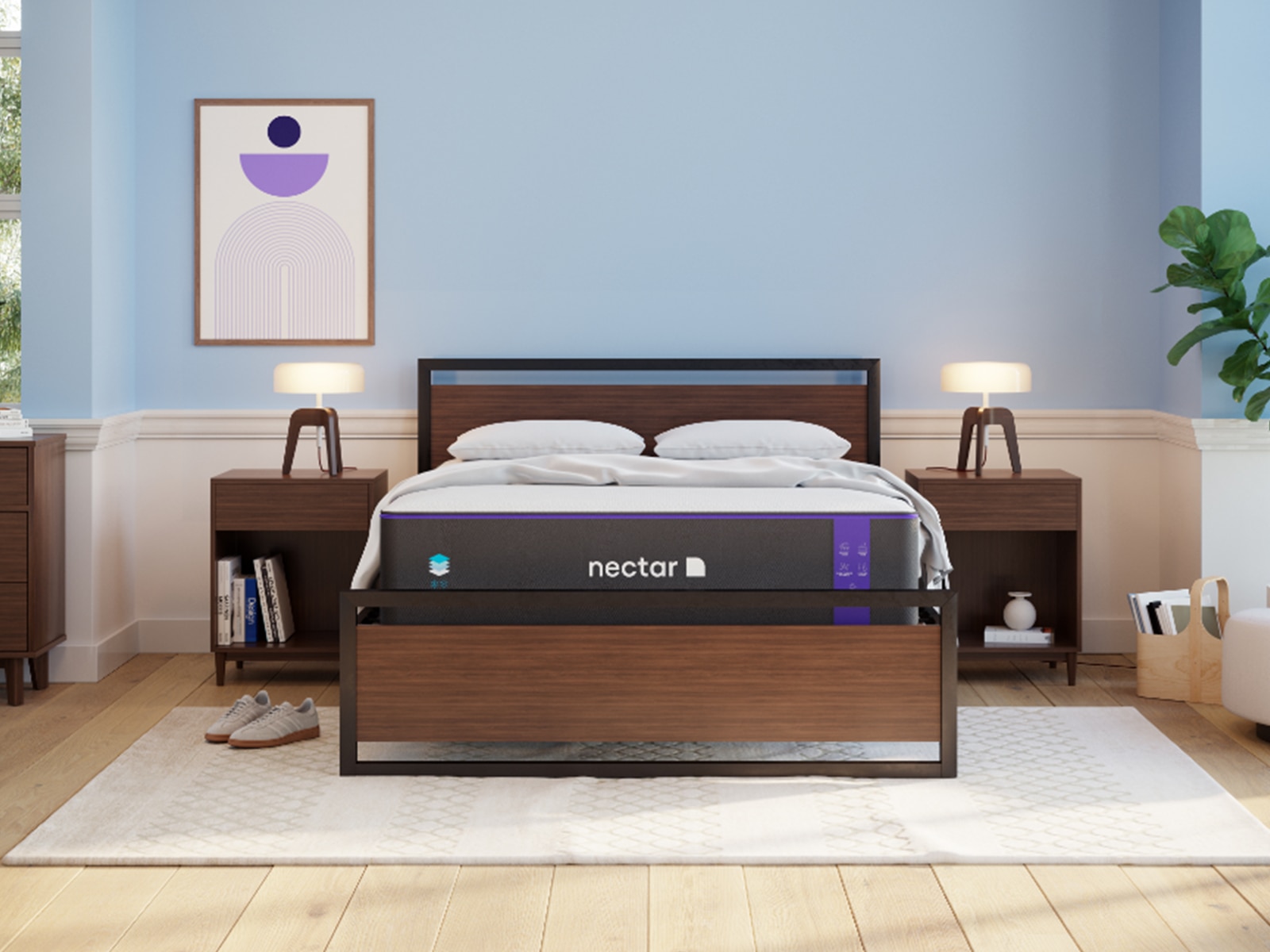 Memory foam outlet mattress nectar