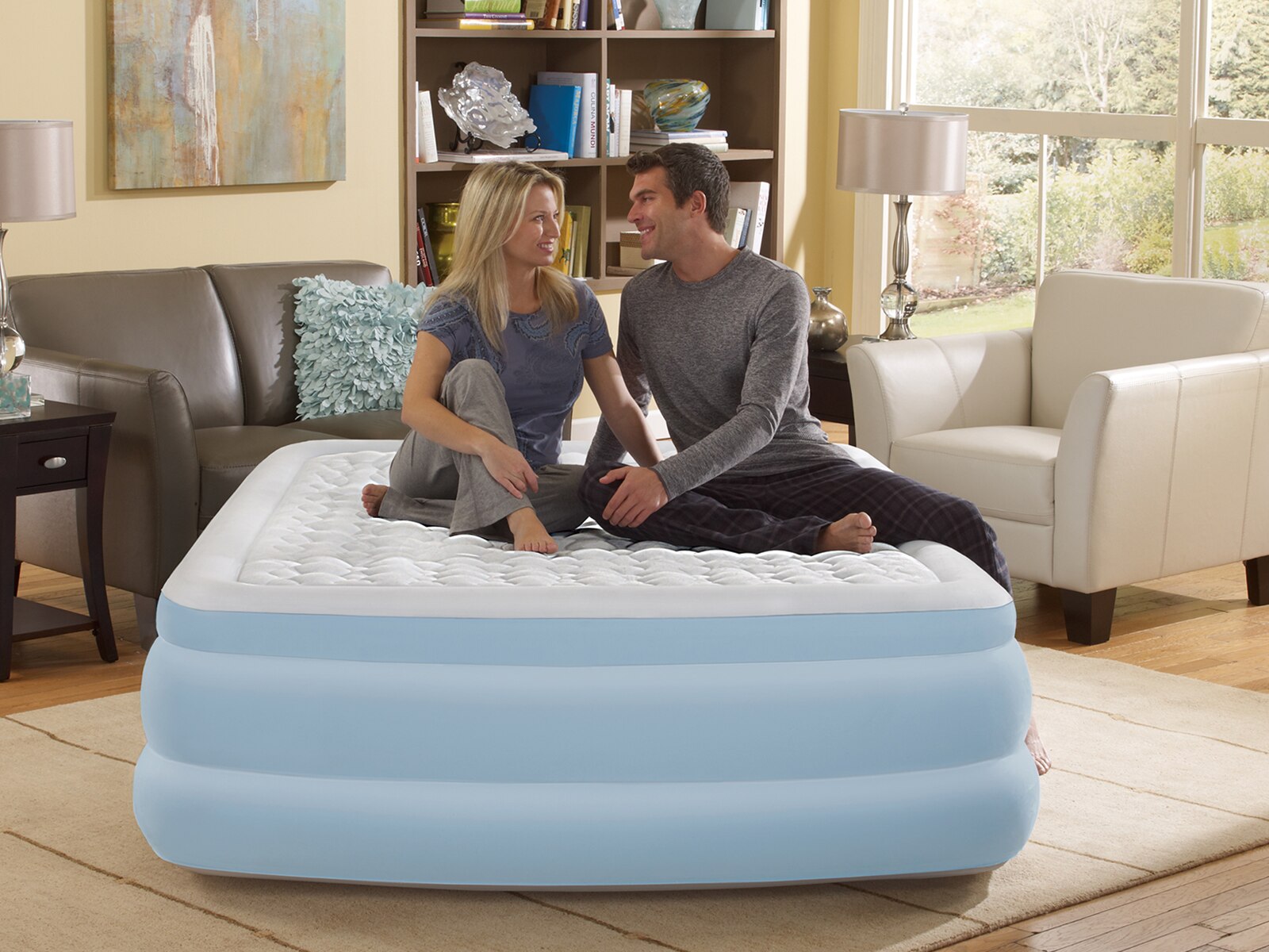 BeautyrestSilver Contour Aire 18" Air Mattress Mattress Firm