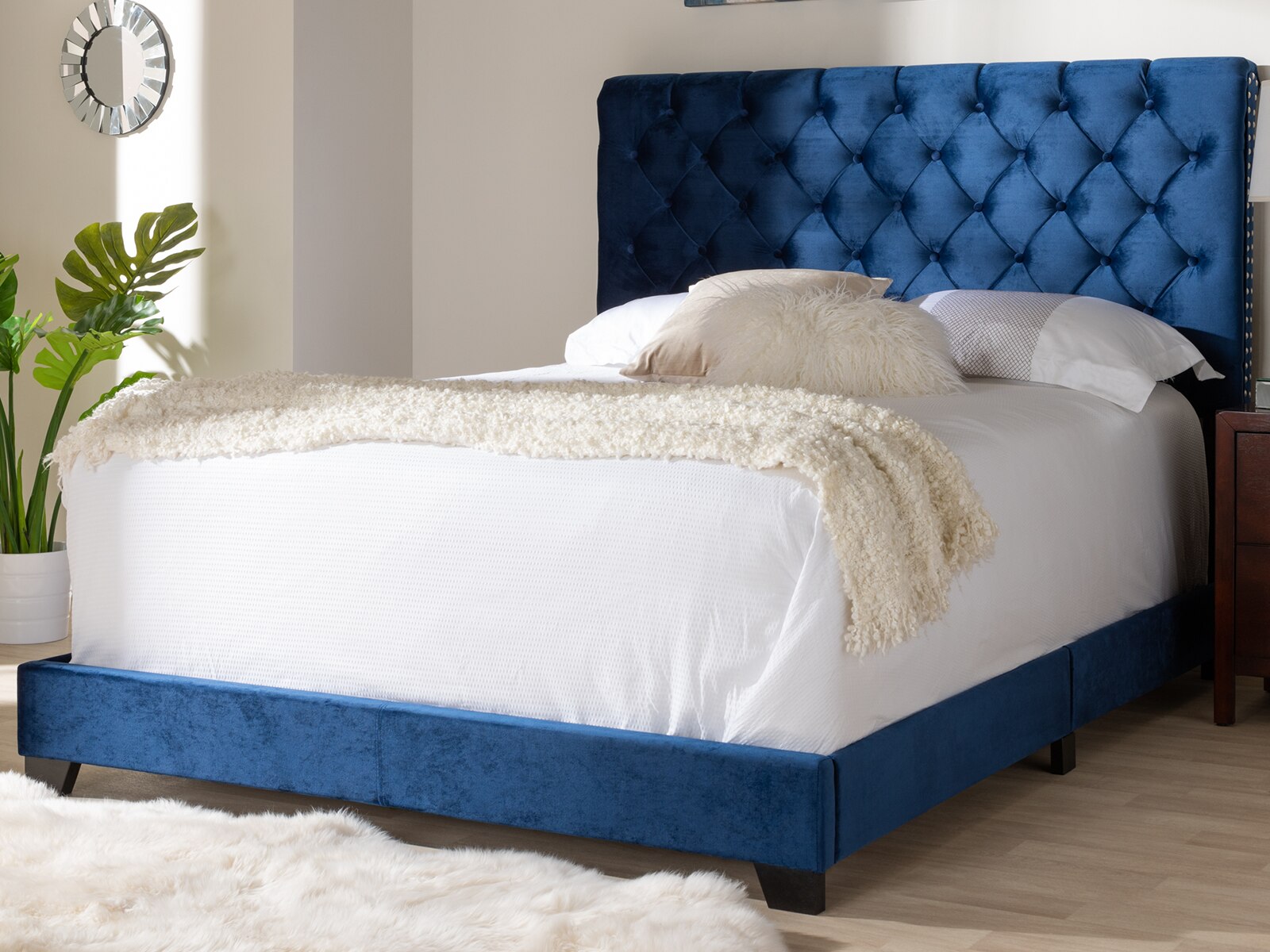Queen Size Tufted Beds