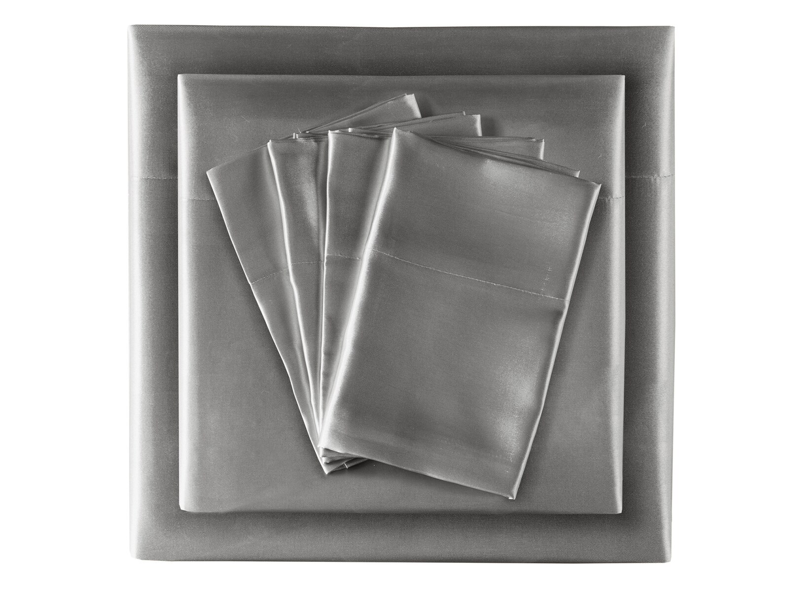 King Size Gray Pillowcase Sets