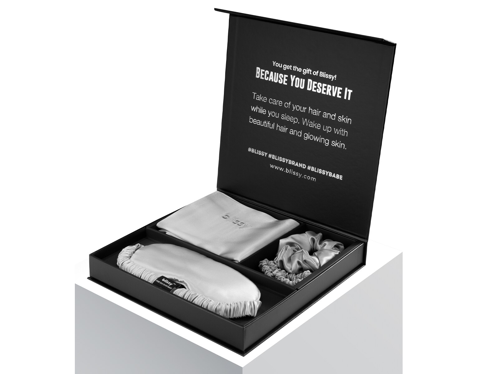 Blissy Pure Silk 4 Piece Dream Set Mattress Firm