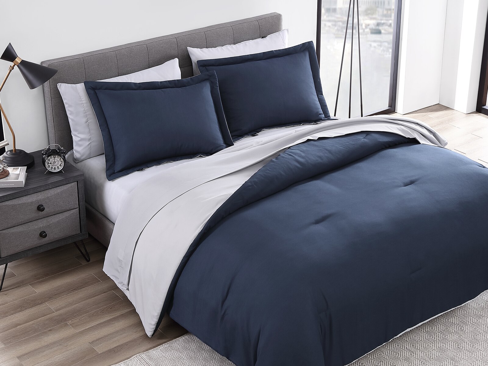 The Nesting Company Chestnut Reversible Comforter Set Mattress Firm