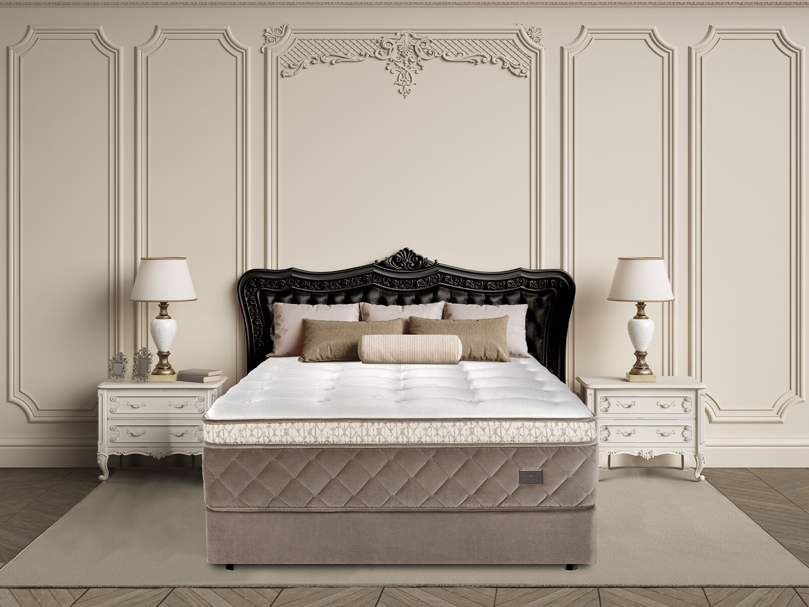 chattam & wells revere latex euro top queen mattress