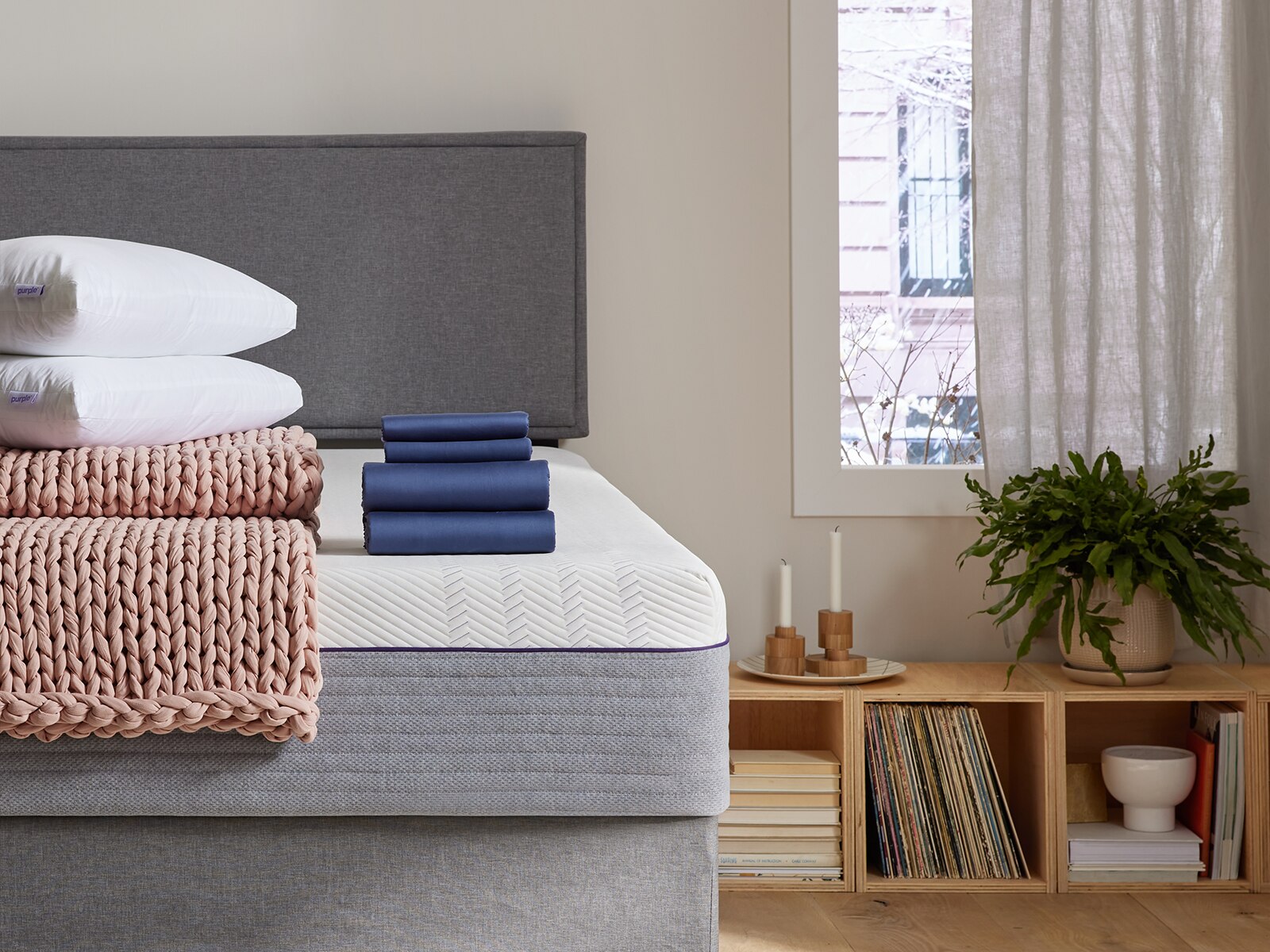 Purple Complete Comfort Pillowcase Set MattressFirm