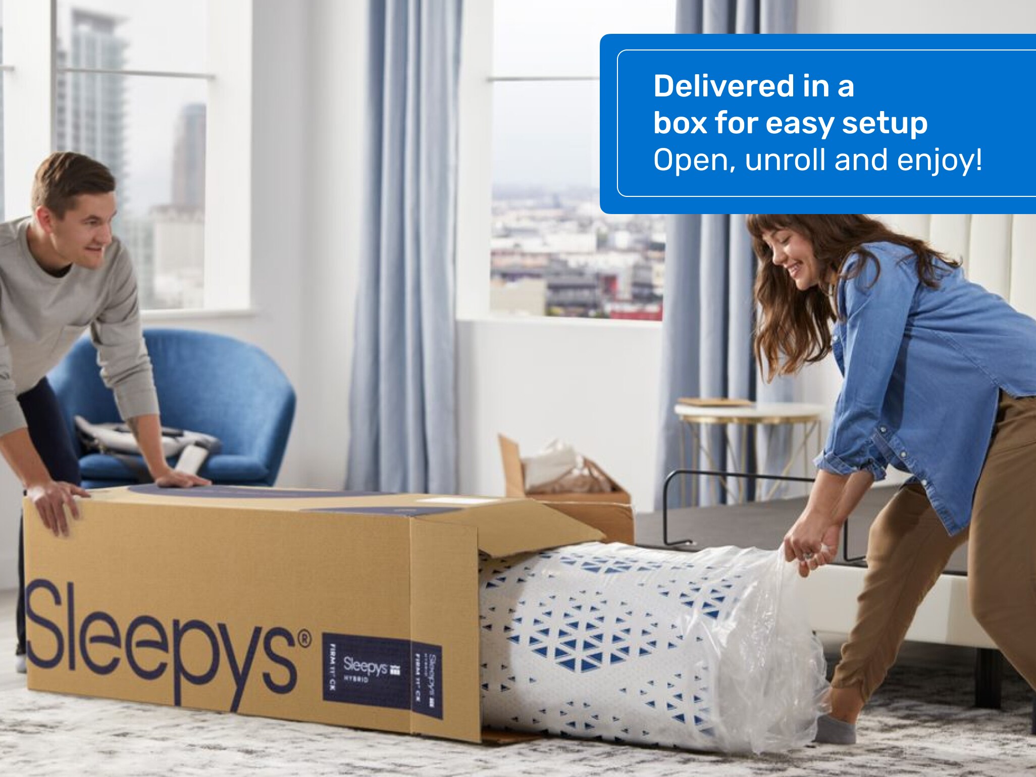 Sleepys Hybrid 13" Medium Mattress Mattress Firm