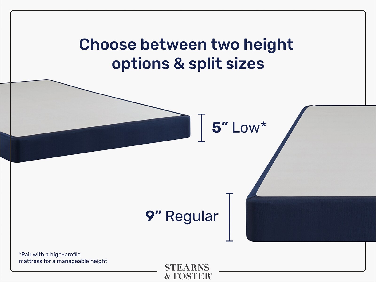 Stearns and Foster SX4 Box Spring Foundation | Mattress Firm